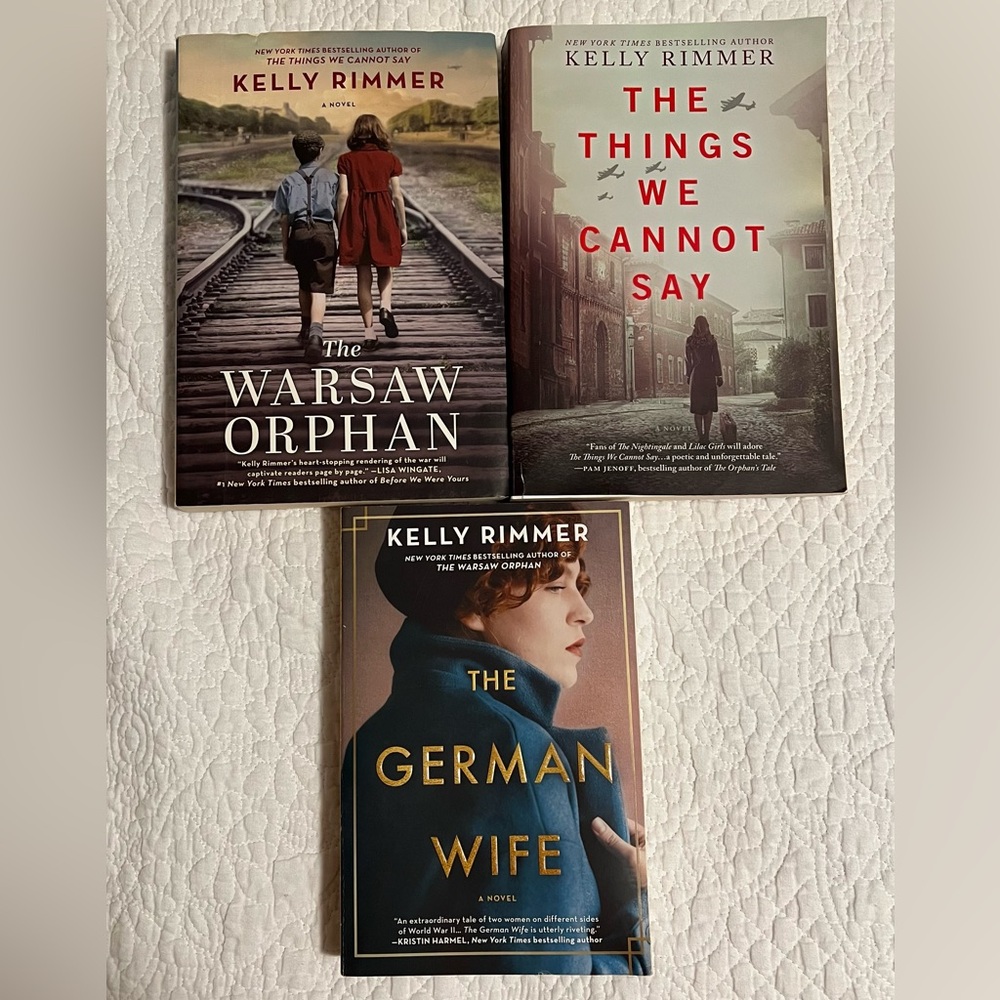 Set of 3 Kelly Rimmer Workd War II Books